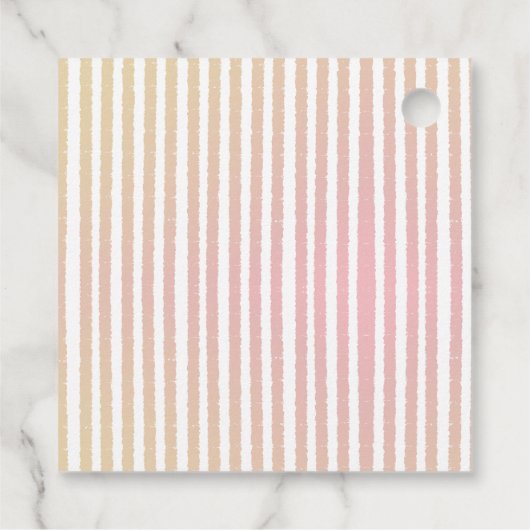 ピンクモダンとグレーエレファントモノグラムカスタム フェイバータグ (裏面)