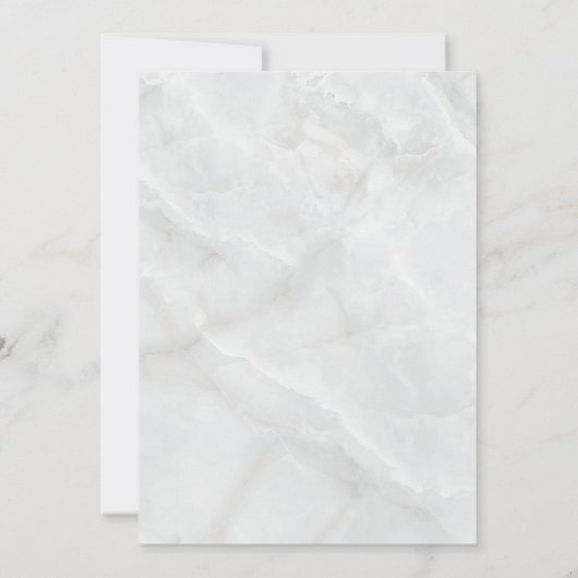 ピンクモダンとホワイトウォーターのカラーフローラ誕生日 招待状 (裏面)