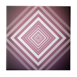 ピンクモダンと白のグラデーション タイル