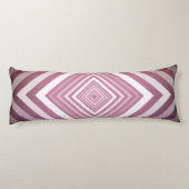 ピンクモダンと白のグラデーション ボディピロー (裏面)