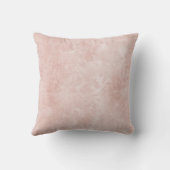 ピンクモダンと白 |家族の写真 |イニシャルスロー クッション (裏面)