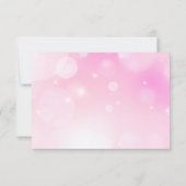 ピンクモダンのグラデガーリーーションサンキューカード サンキューカード (裏面)