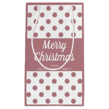 ピンクモダンのスクリプトメリークリスマス