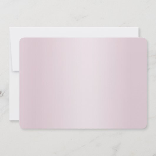 ピンクモダンの花は日付カードを保存 セーブザデート (裏面)