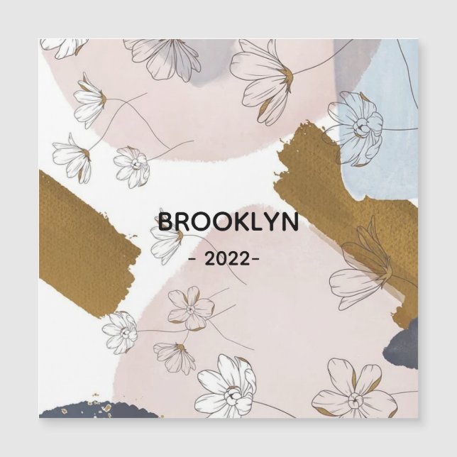 ピンクモダンの花 (正面)