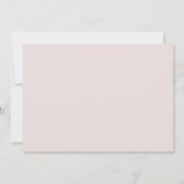 ピンクモダンの赤ちゃん数々のの女の子 – 写真誕生 案内状 (裏面)