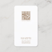 ピンクモダンのInstagramフォトコラージュ名刺 名刺 (裏面)