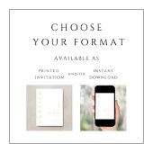 ピンクモダンエレガントの宗教十字女の洗礼 招待状