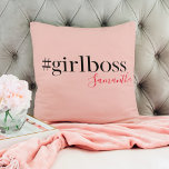 ピンクモダンガールボス&名前 |ギフ最高のガーリート クッション<br><div class="desc">ZazzleでモダンPink Girlボス&Nameコレクションを紹介！このトレンディースタイリッシュとコレクションは、自分のキャリアを揺さぶり、声明を作っている強力で独立した女性すべてに最適である。あなたはの女の子のボス自身か、1つのための素晴らしい贈り物を探すかどうかインスパイア、このコレクションは確実に力を与える。それは誕生日か、プロモーションか、単に「あなたは素晴らし」と言う方法であるかどうか、ZazzleのPink GirlボスとNameコレクションは彼女の人生をを担当するののののののの製品のの範囲ののののののの製品祝。Tシャツスタイリッシュやトートバッグから電話ケースやノートまで、誰にとっても何かがある。女の子のボスの精神を見せたり、自分の誰かにそれを贈りインスパイアる – なぜなら女の子のボスは決してスタイルから出ない！</div>