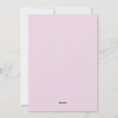 ピンクモダンクはっきりしたカラフルレッド女子デイカード シーズンカード (裏面)