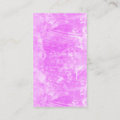 ピンクモダンクフェイクテクスパープルリップ 名刺 (裏面)