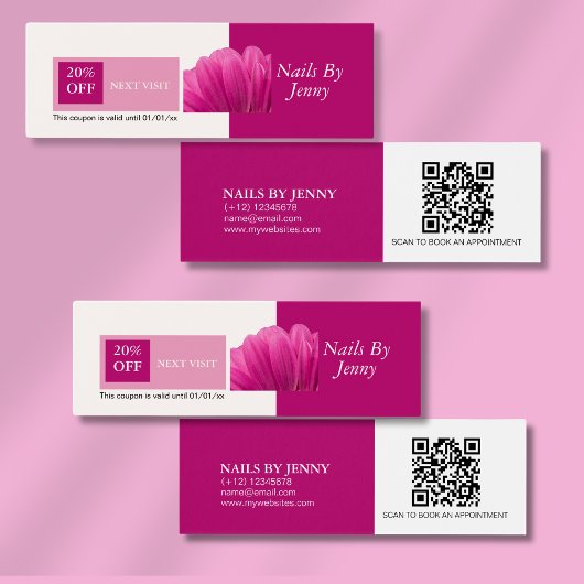 ピンクモダンク白エレガントフローラ爪、 ネイル割引