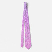 ピンクモダングリッタースパークルスギフト ネクタイ (裏面)