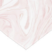ピンクモダングリッター大理石 ショートテーブルランナー (コーナー)