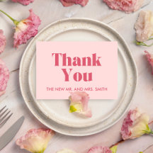 ピンクモダンシックレトロフォト結婚ズ