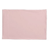 ピンクモダンスクリプガーリートモノグラム名 枕カバー (裏面)