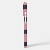 ピンクモダンスタイリッシュ水玉模様 Case-Mate iPhoneケース (裏面 / 左)