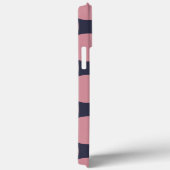 ピンクモダンスタイリッシュ水玉模様 Case-Mate iPhoneケース (裏面 / 右)