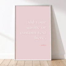 ピンクモダンタイポグラフィ独自の引用文を追加