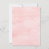 ピンクモダンバレンタインパーティの招待状 招待状 (裏面)