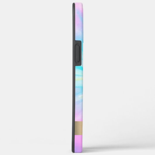 ピンクモダンフラミンゴ絞り染め Case-Mate iPhoneケース (裏面 / 右)