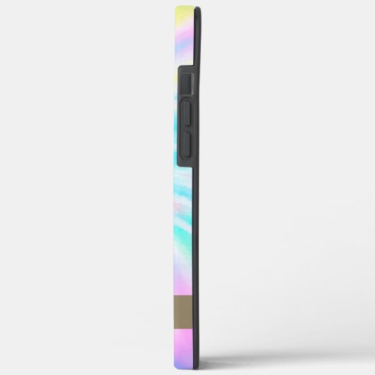 ピンクモダンフラミンゴ絞り染め Case-Mate iPhoneケース (裏面 / 左)