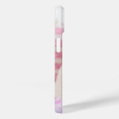 ピンクモダンブルー写真可愛ガーリーい Case-Mate iPhoneケース (裏面 / 右)