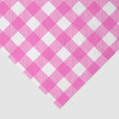 ピンクモダンホワイトバッファローチェック 薄葉紙 (詳細)