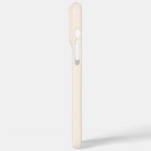 ピンクモダンミニマルイニシャルモノグラム Case-Mate iPhoneケース (裏面 / 左)