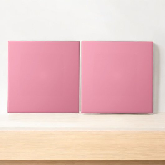 ピンクモダンモノクロ タイル