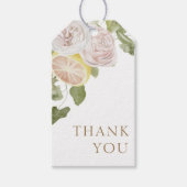 ピンクモダンレモネード夏ありがとう ギフトタグ (正面)