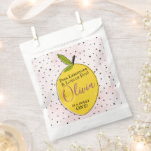 ピンクモダンレモネード第1誕生日パーティー