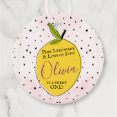 ピンクモダンレモネード1歳 フェイバータグ (正面)