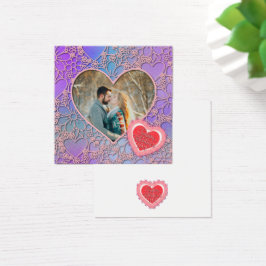 ピンクモダンローズフローラハートロマンチックなバレンタイン