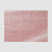 ピンクモダンローズ金ゴールド結婚グリッター 薄葉紙 (正面)