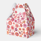 ピンクモダン抽象芸術結婚ズ フェイバーボックス (裏面サイド)