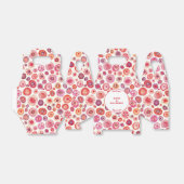 ピンクモダン抽象芸術結婚ズ フェイバーボックス (折り畳みなし)