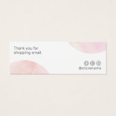 ピンクモダン色のイヤリング表示 (裏面)