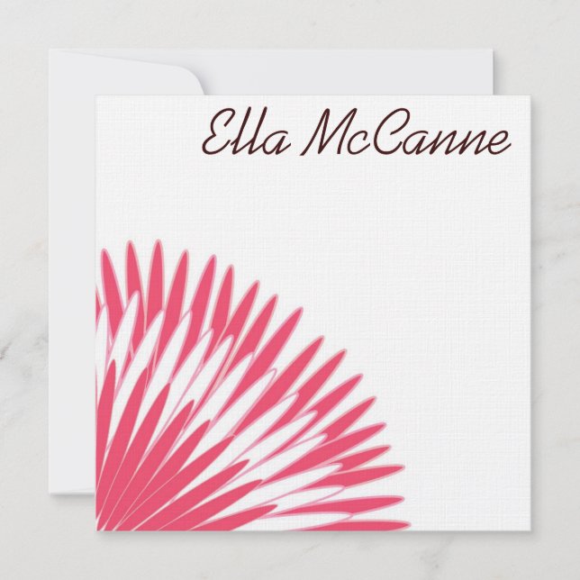 ピンクモダン色の花花びら (正面)