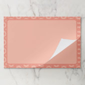 ピンクモダン色 ペーパーパッド (折り畳み)