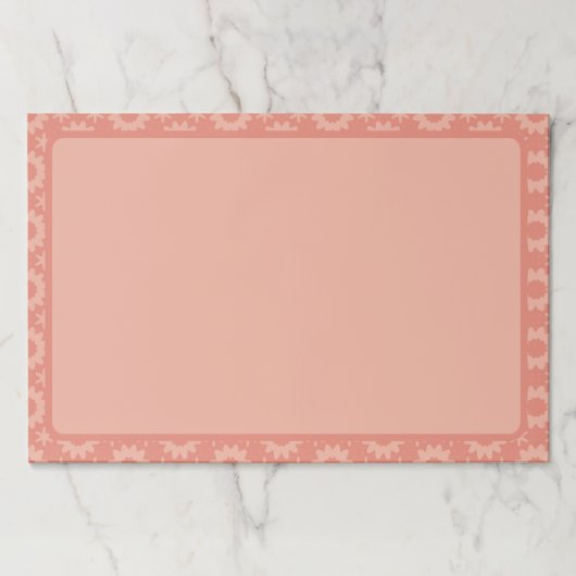 ピンクモダン色 ペーパーパッド (正面)