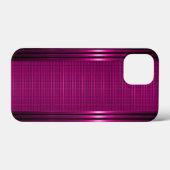 ピンクモダン色 Case-Mate iPhoneケース (裏面 (横))