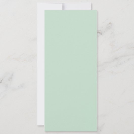 ピンクモダン赤面熱帯フローラディナーカード 招待状 (裏面)