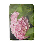 ピンクモップヘッドアジサイフローラ バスマット (正面縦)