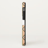 ピンクモノグラムのとグリーンのJ電話ケース Case-Mate iPhoneケース (裏面/左)