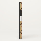 ピンクモノグラムのとグリーンのJ電話ケース Case-Mate iPhoneケース (裏面/右)