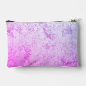 ピンクモノグラムのと紫のマーリング鉛筆パウチ アクセサリーポーチ (裏面)