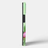 ピンクモノグラムカスタムフローラ植物牡丹 Case-Mate iPhoneケース (裏面 / 右)