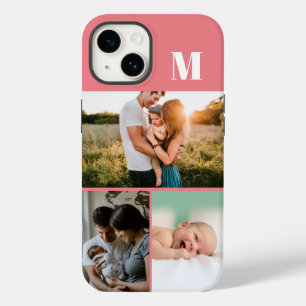 ピンクモノグラム3フォトコラージュ Case-Mate iPhone 14ケース