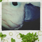 ピンクモルカンCockatoo Parrotクローズアップ キッチンタオル (折り畳み)